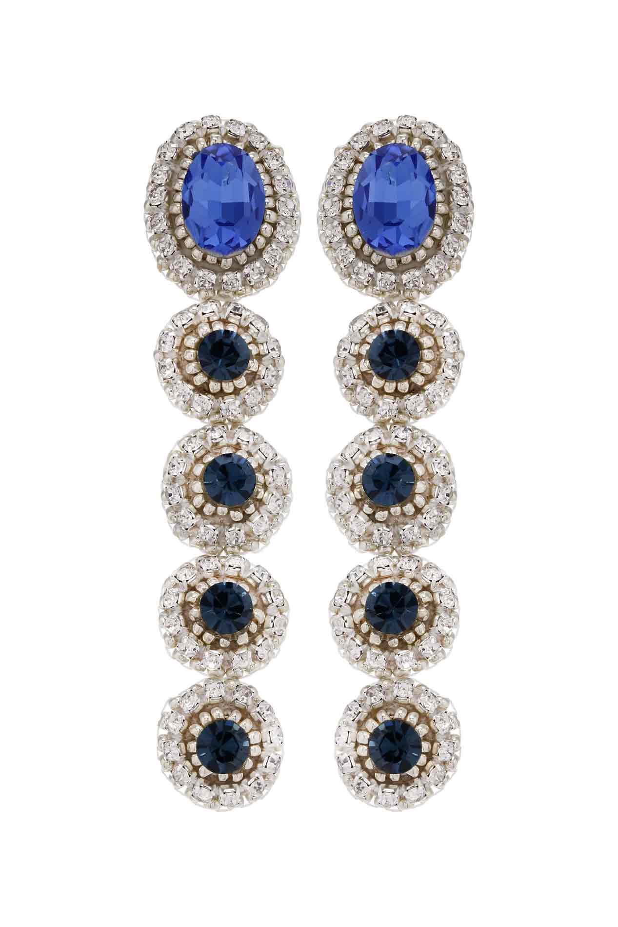 Aretes Fiesta Zafiro
