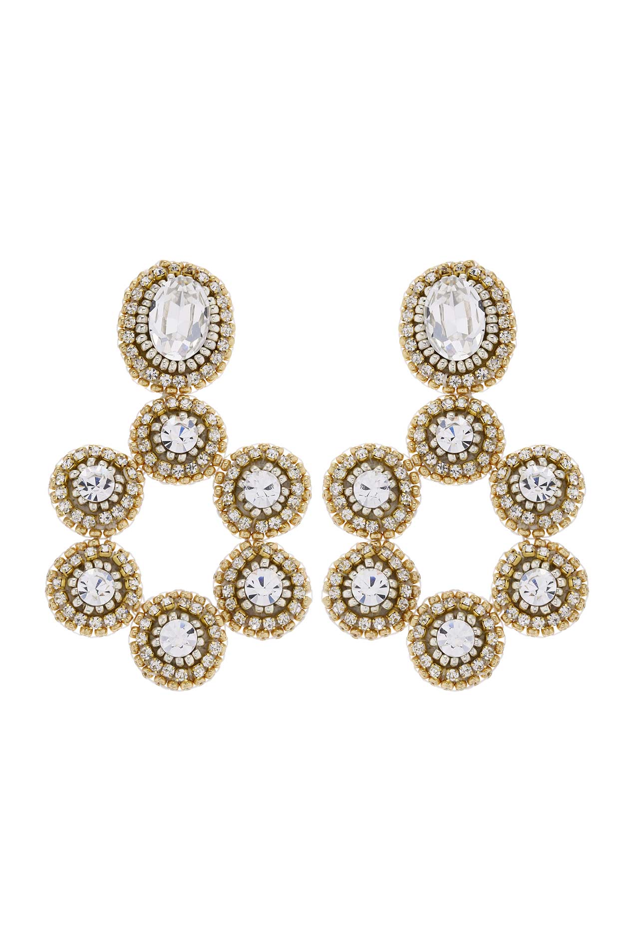 Aretes Brillo de Cristal