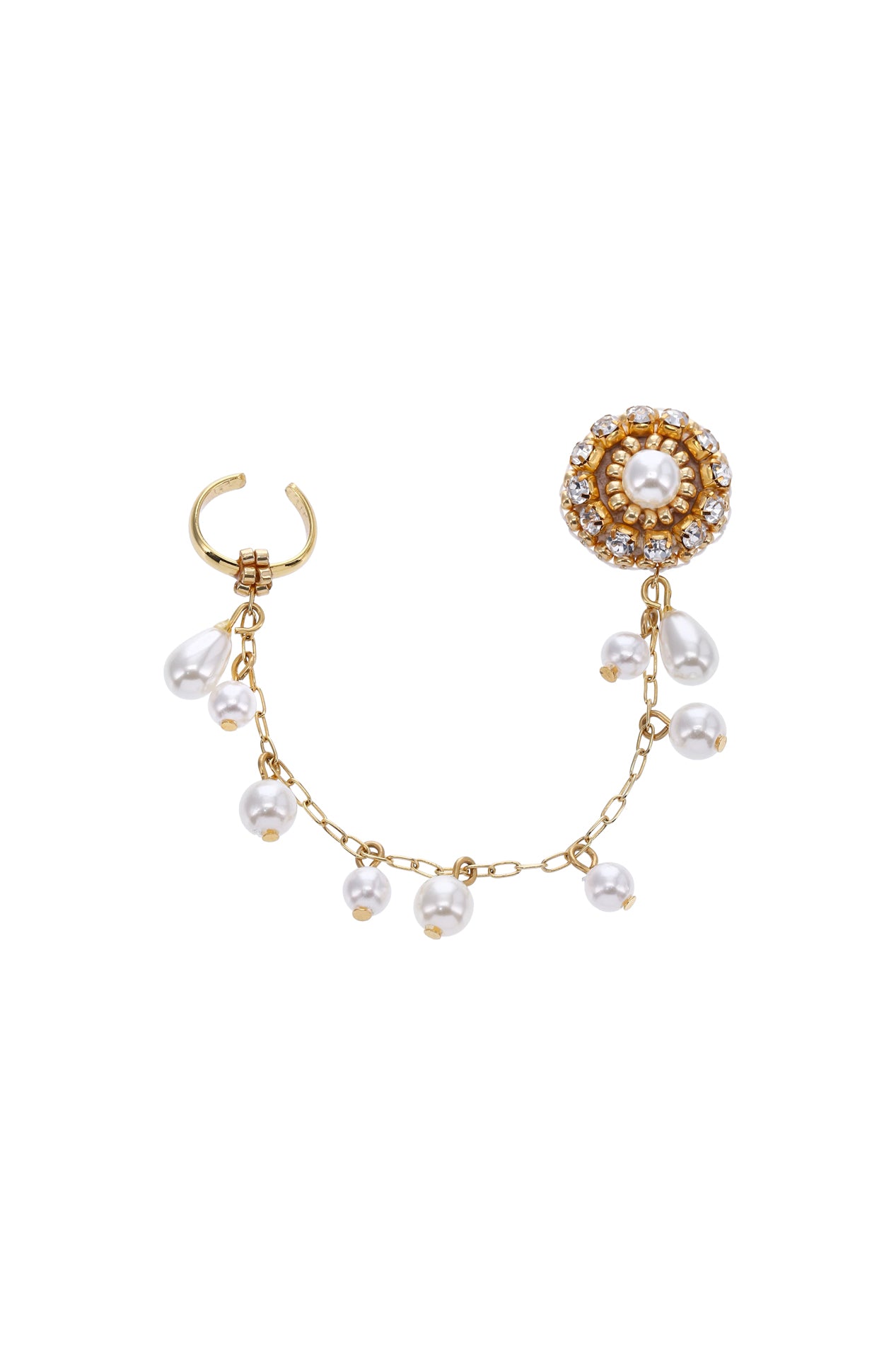 Earcuff Melodia Perlada