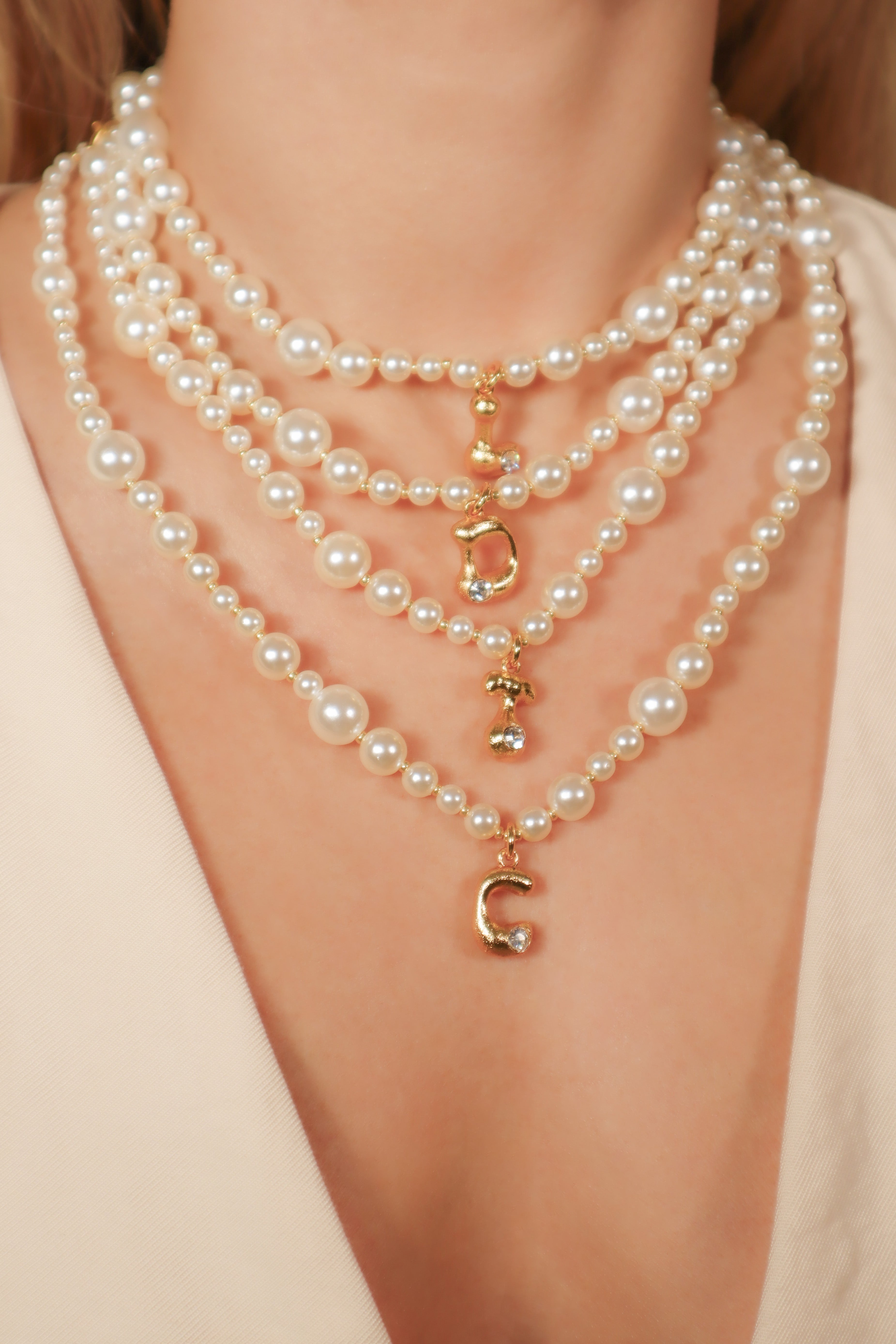 Collar Perla de Media Noche