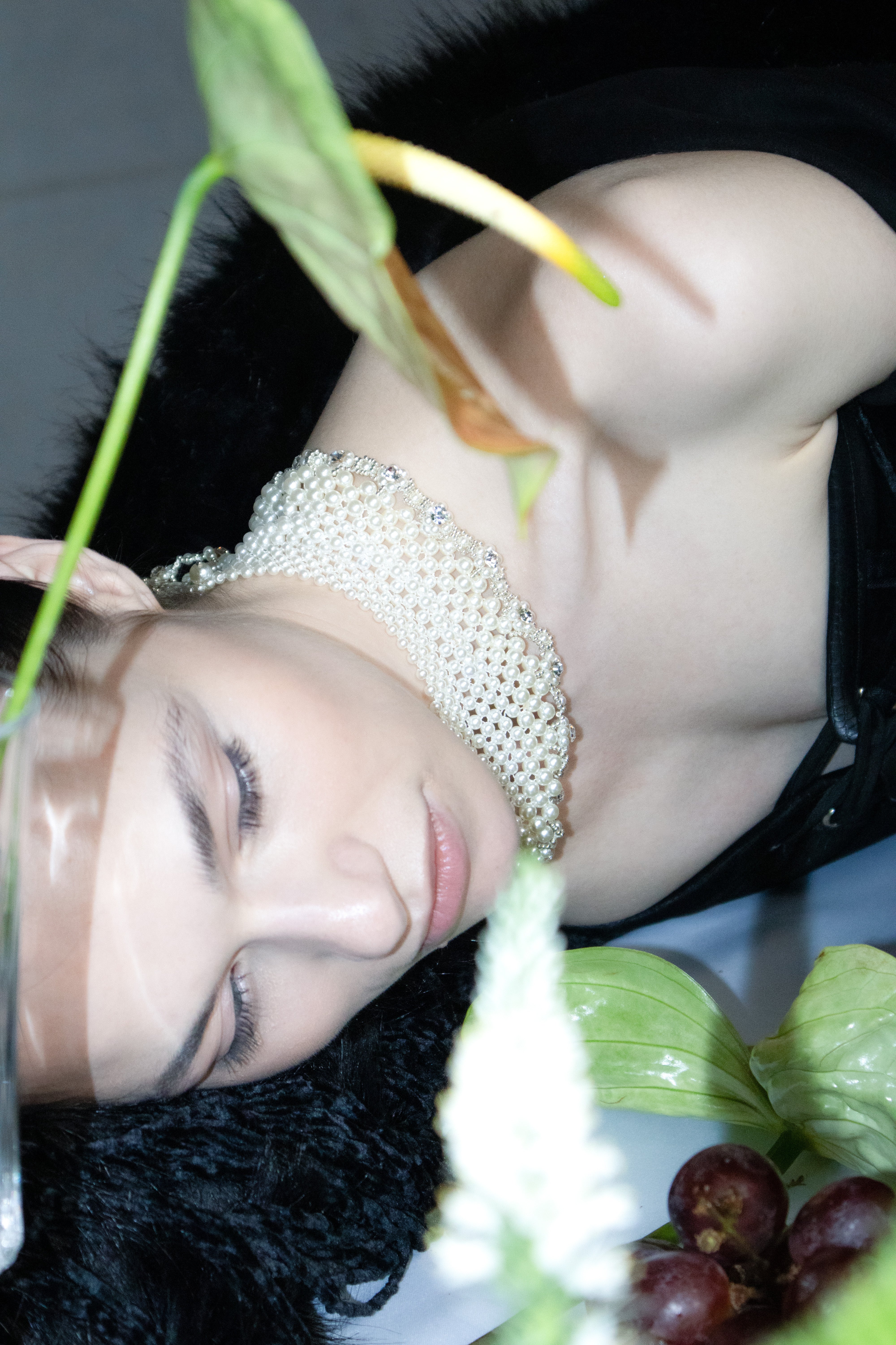 Collar Perla Nocturna