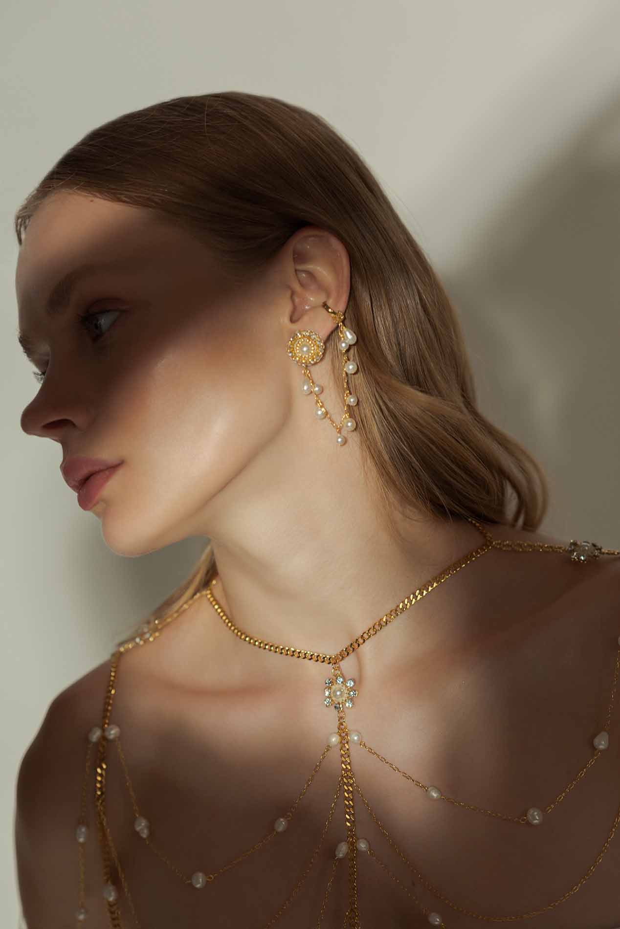 Earcuff Melodia Perlada