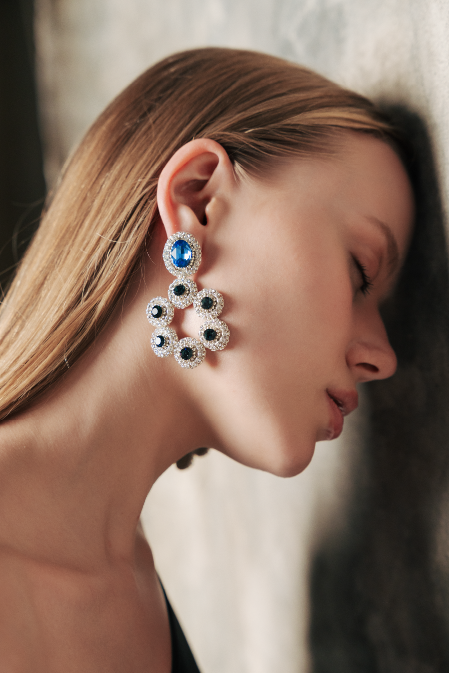 Aretes Brillo de Cristal