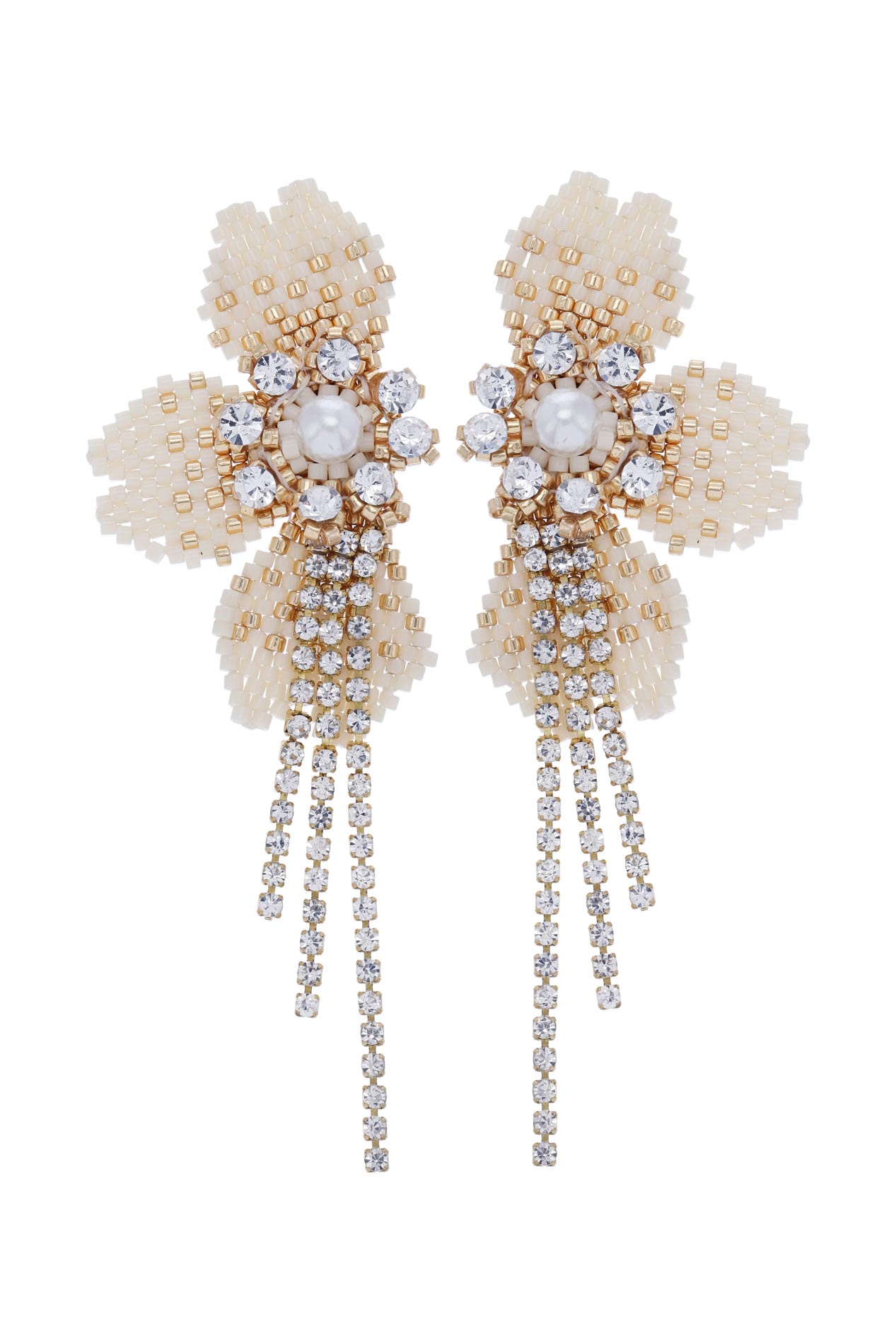 Aretes Flower Cascade